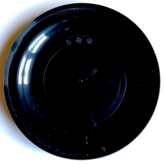 NEW HOOTERS Frisbee Atlantic City NJ Flying Disc Vinyl Black 8 3/4” - Picture 2 of 8